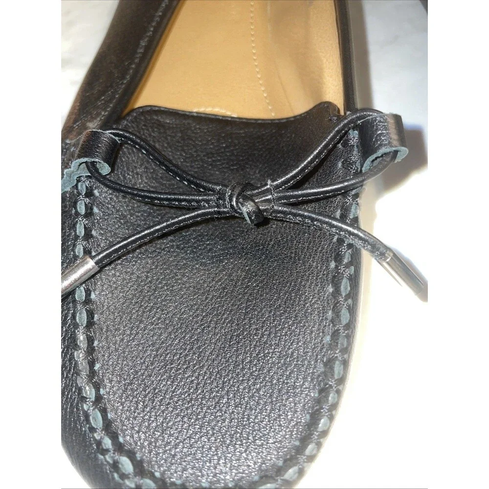Comfort View Leather Size 12 Wide Royce Flats With Now Tie